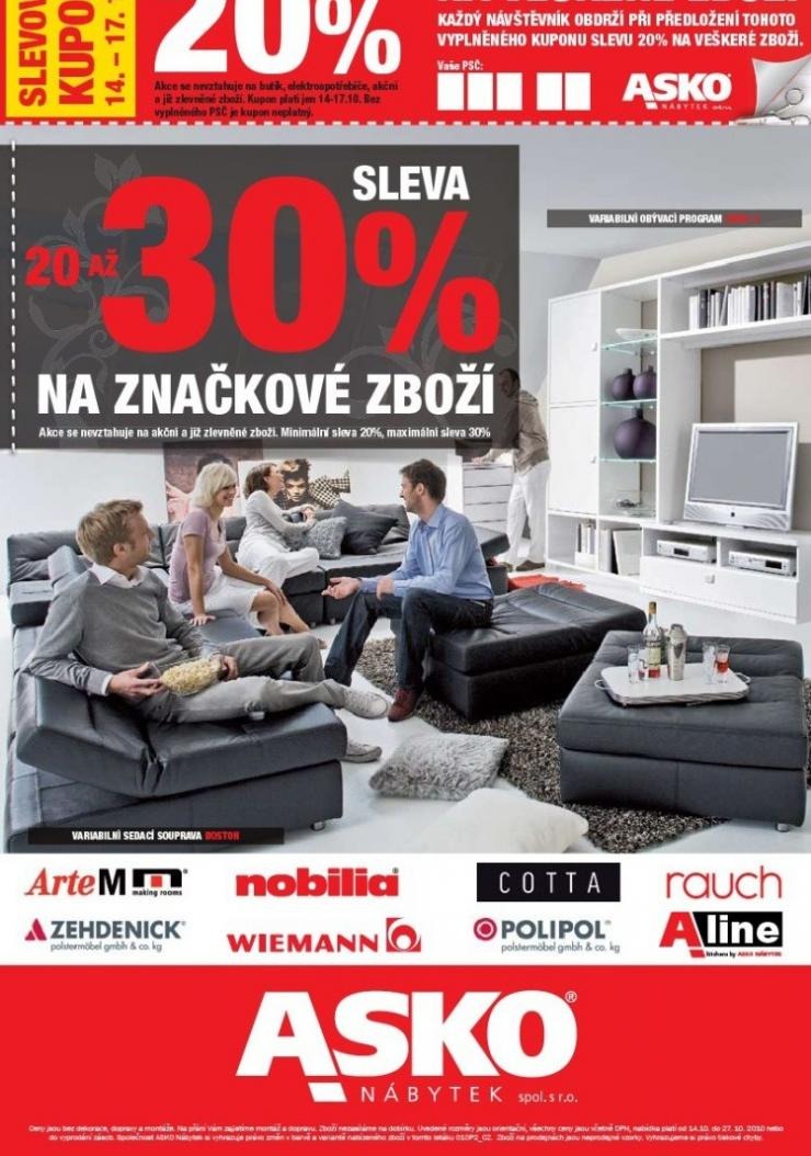 leták Asko nábytek leták strana 1 leták Asko nábytek leták strana 1