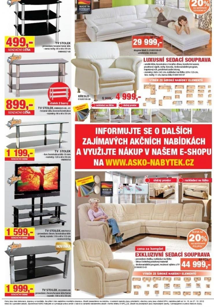 leták Asko nábytek leták strana 1 leták Asko nábytek leták strana 1