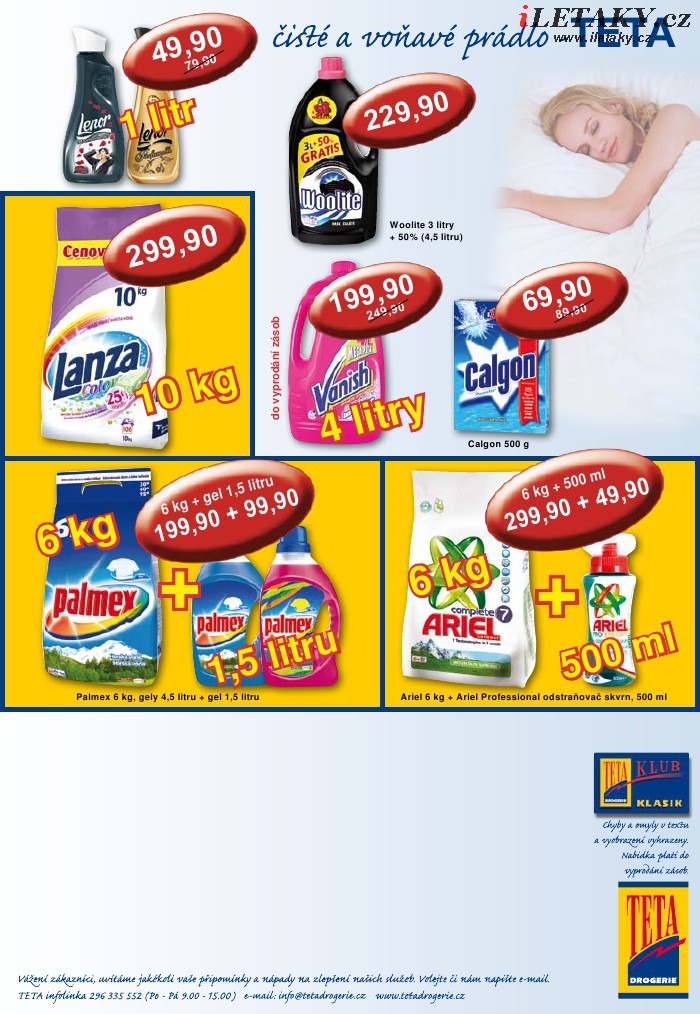 leták TETA drogerie strana 1 leták TETA drogerie strana 1