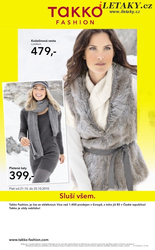 leták Takko fashion strana 1 leták Takko fashion strana 1