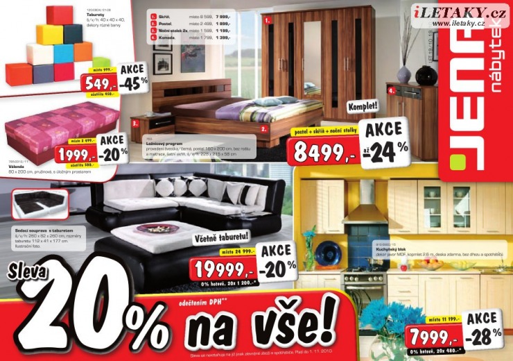 leták Jena nábytek strana 1 leták Jena nábytek strana 1