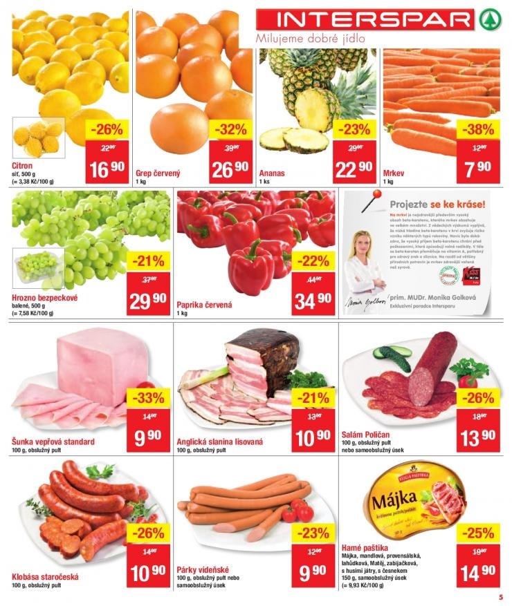 leták Interspar akční leták strana 1 leták Interspar akční leták strana 1