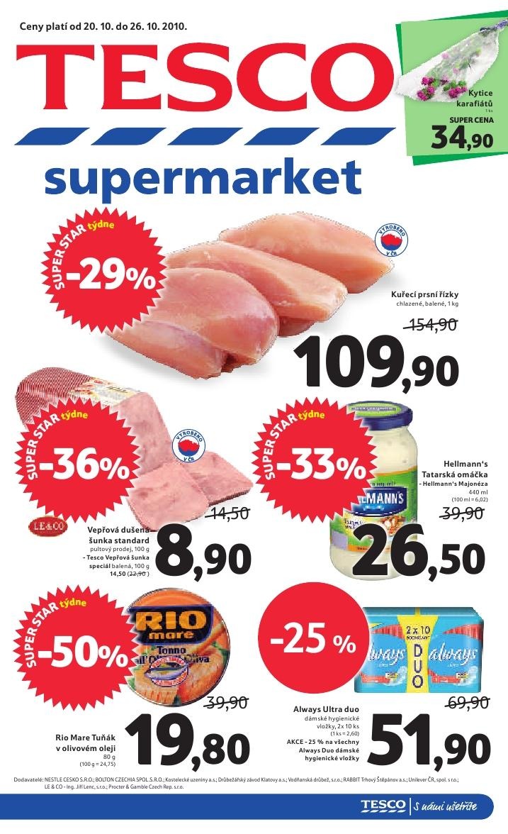 letk Tesco letk strana 1