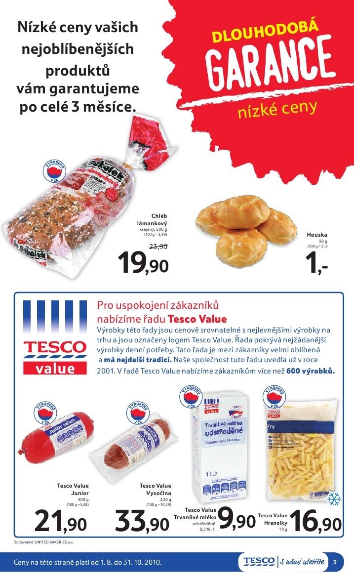 leták Tesco leták strana 1 leták Tesco leták strana 1
