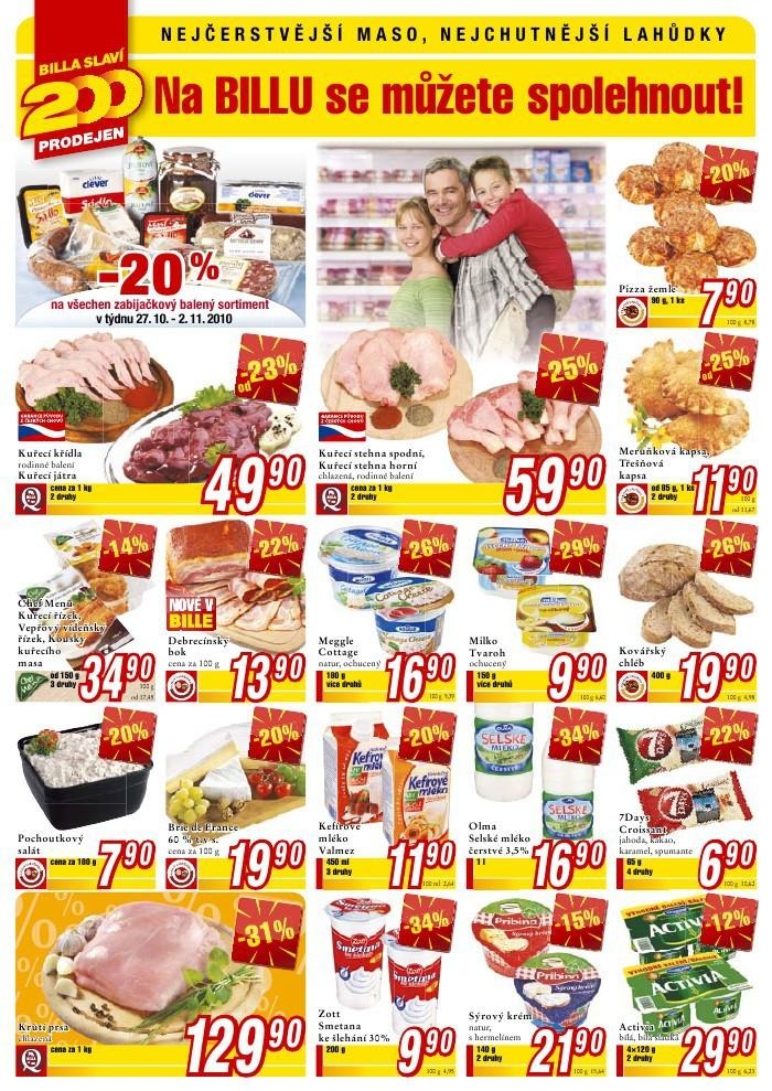 leták Billa leták strana 1 leták Billa leták strana 1