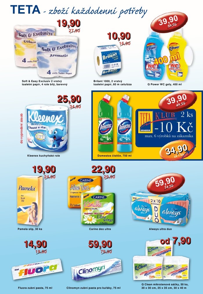 leták TETA drogerie strana 1 leták TETA drogerie strana 1