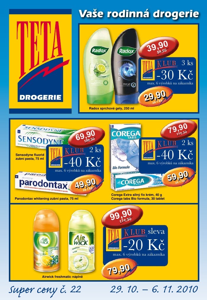 letk TETA drogerie strana 1