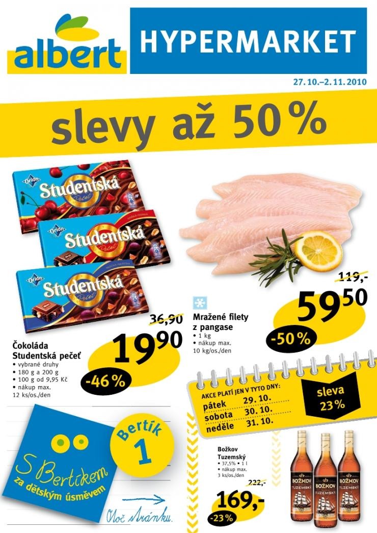 leták Albert hypermarket leták strana 1 leták Albert hypermarket leták strana 1