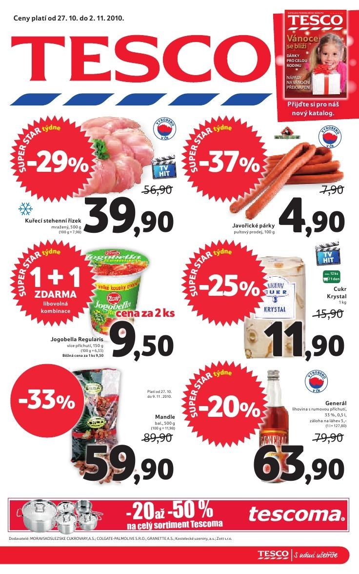 leták Tesco akční leták strana 1 leták Tesco akční leták strana 1