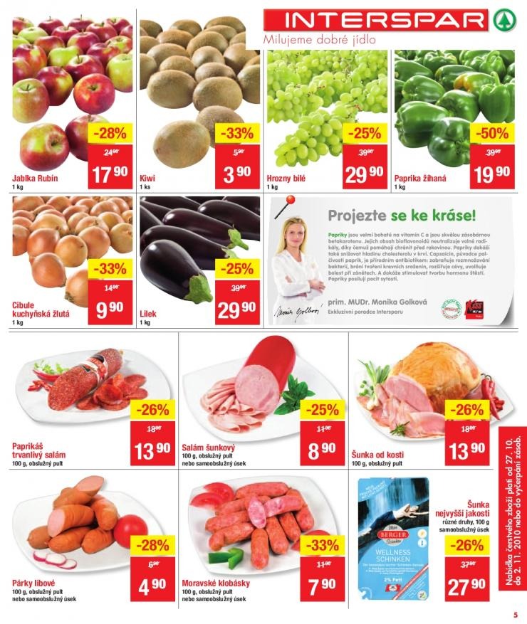 leták Interspar akční leták strana 1 leták Interspar akční leták strana 1
