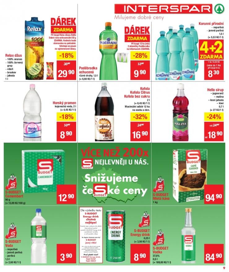 leták Interspar akční leták strana 1 leták Interspar akční leták strana 1