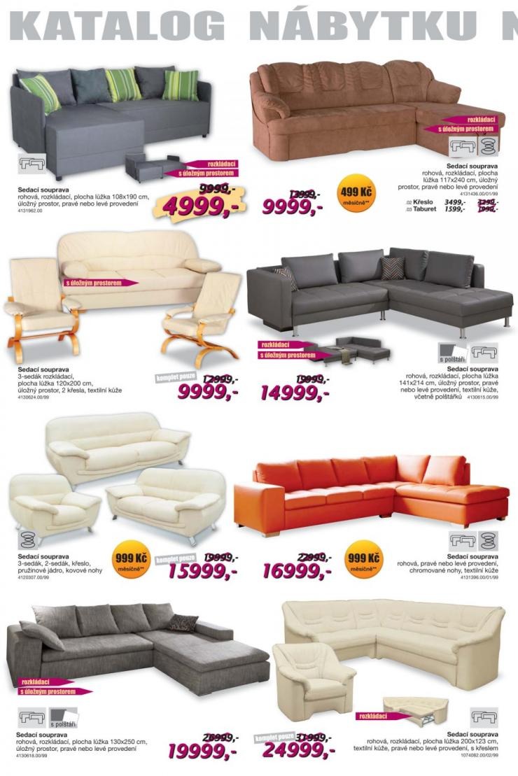 leták Sconto nábytek akční leták strana 1 leták Sconto nábytek akční leták strana 1