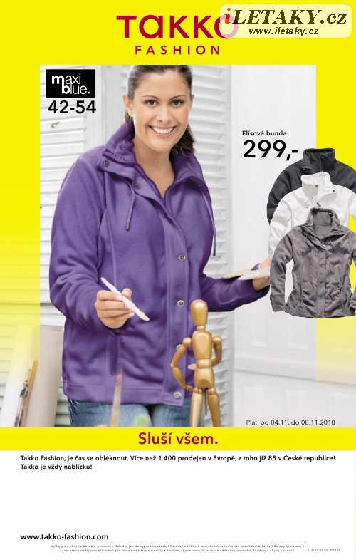 leták Takko fashion strana 1 leták Takko fashion strana 1