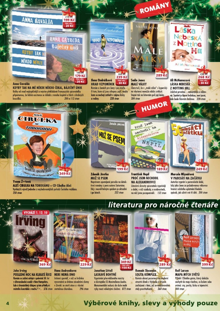 leták Knižní klenoty strana 1 leták Knižní klenoty strana 1