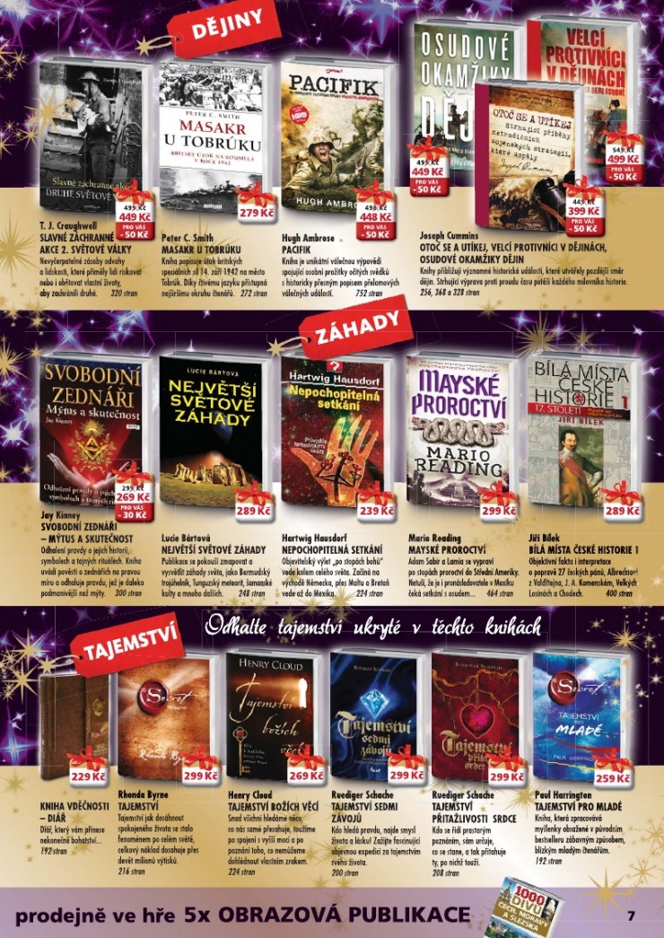 leták Knižní klenoty strana 1 leták Knižní klenoty strana 1