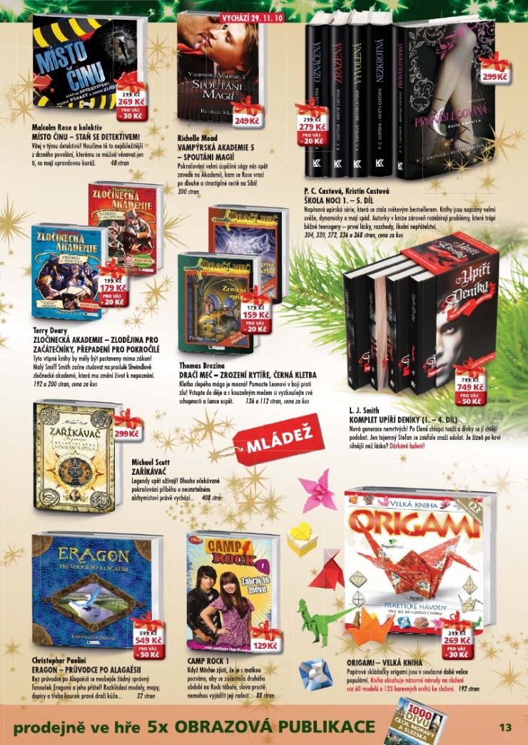 leták Knižní klenoty strana 1 leták Knižní klenoty strana 1