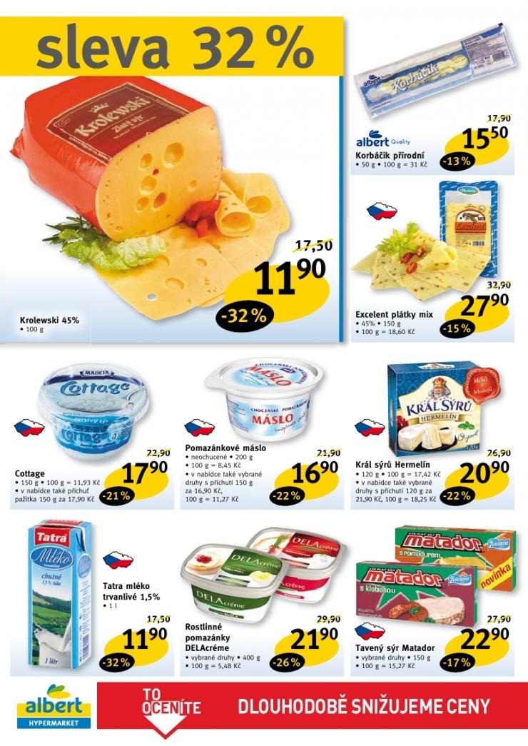 leták Albert Hypermarket leták strana 1 leták Albert Hypermarket leták strana 1