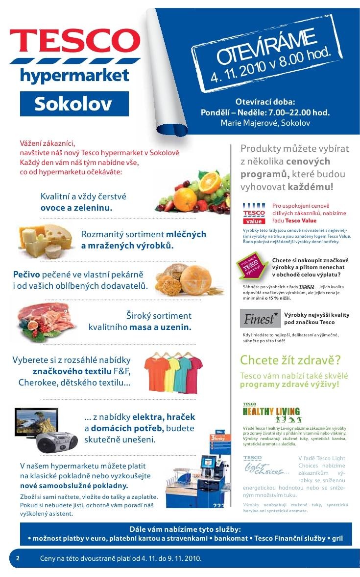 leták Tesco akční leták strana 1 leták Tesco akční leták strana 1