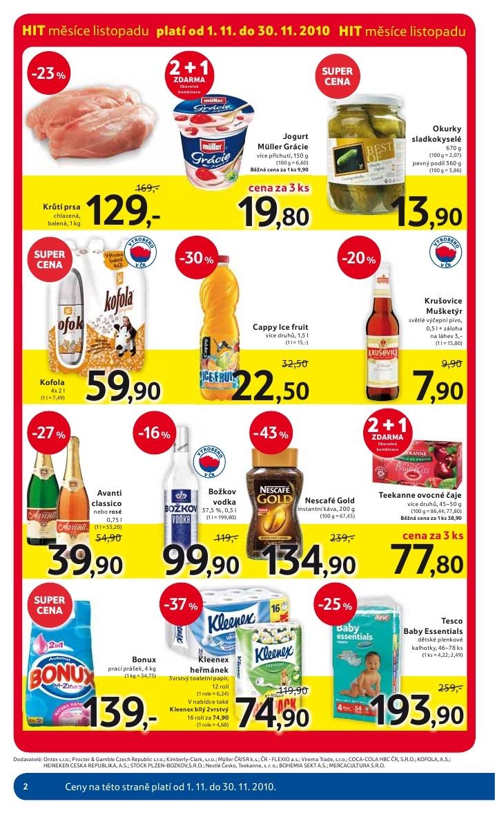 leták Tesco aktuální leták strana 1 leták Tesco aktuální leták strana 1