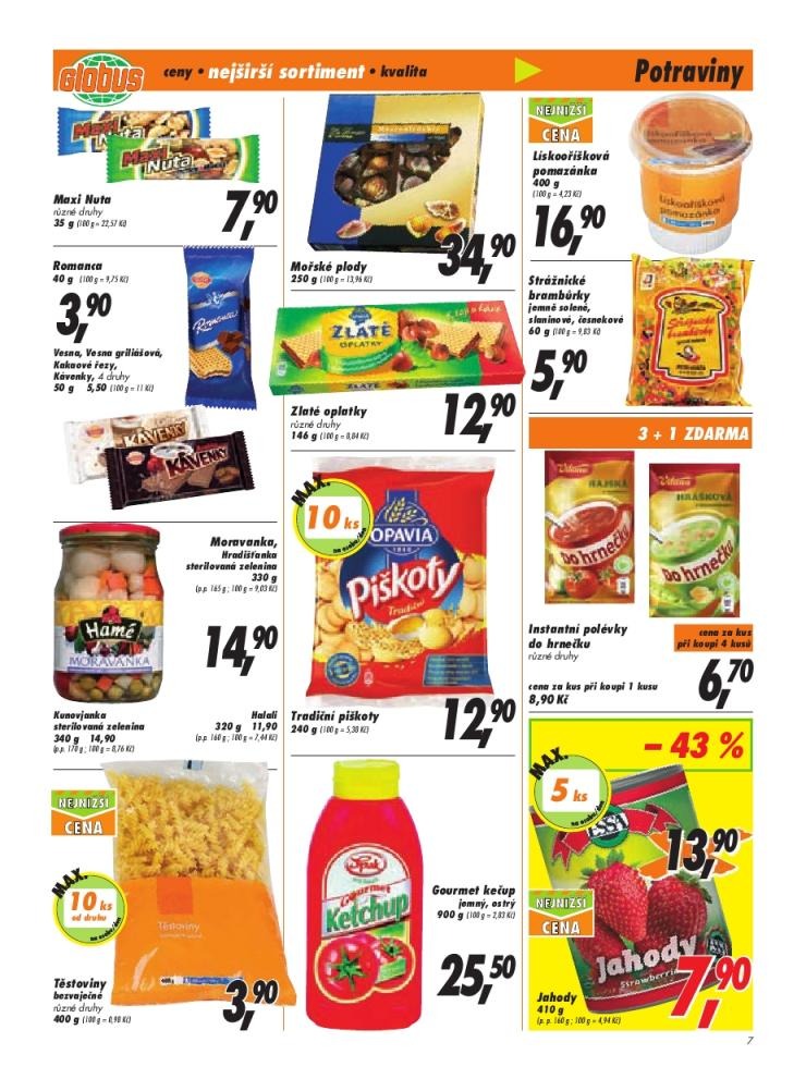 leták Globus leták strana 1 leták Globus leták strana 1