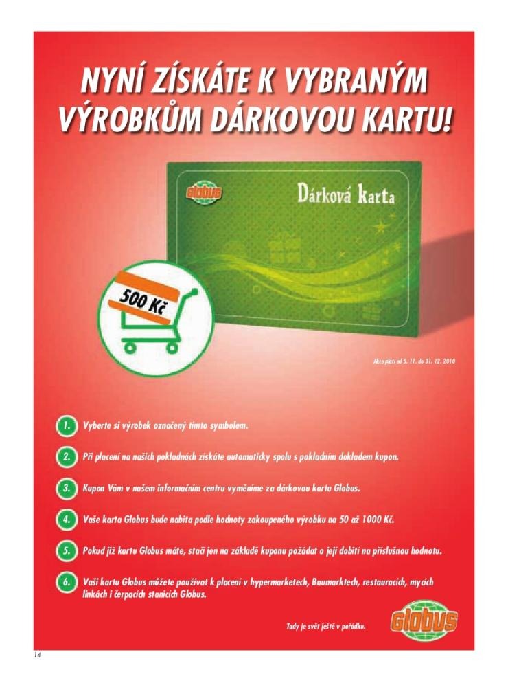 leták Globus leták strana 1 leták Globus leták strana 1