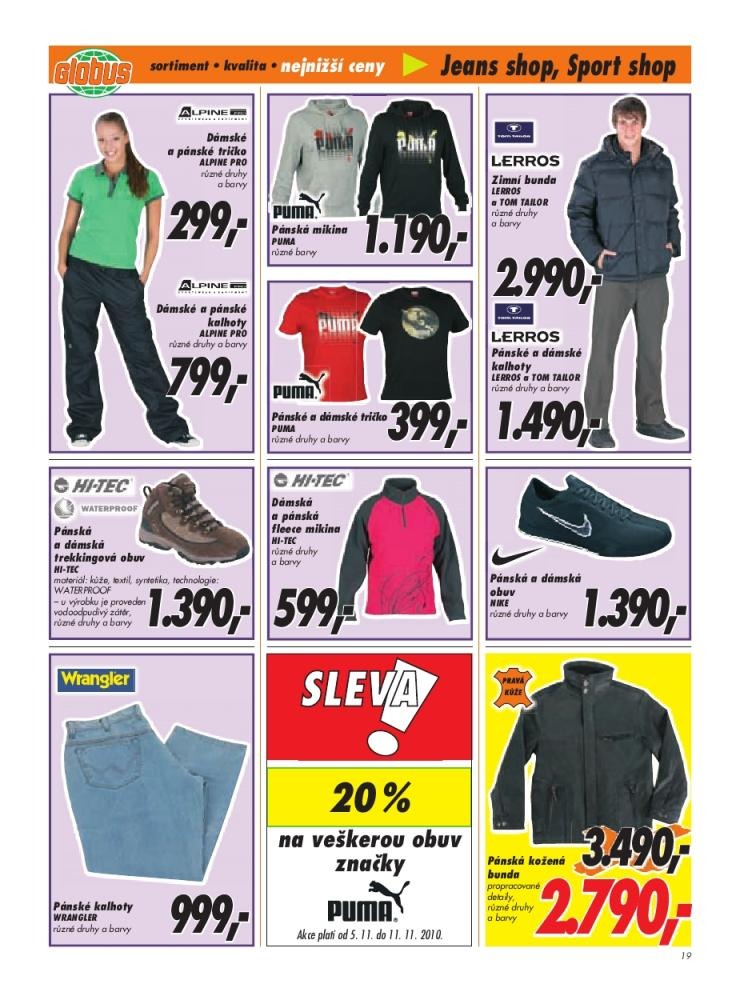 leták Globus leták strana 1 leták Globus leták strana 1