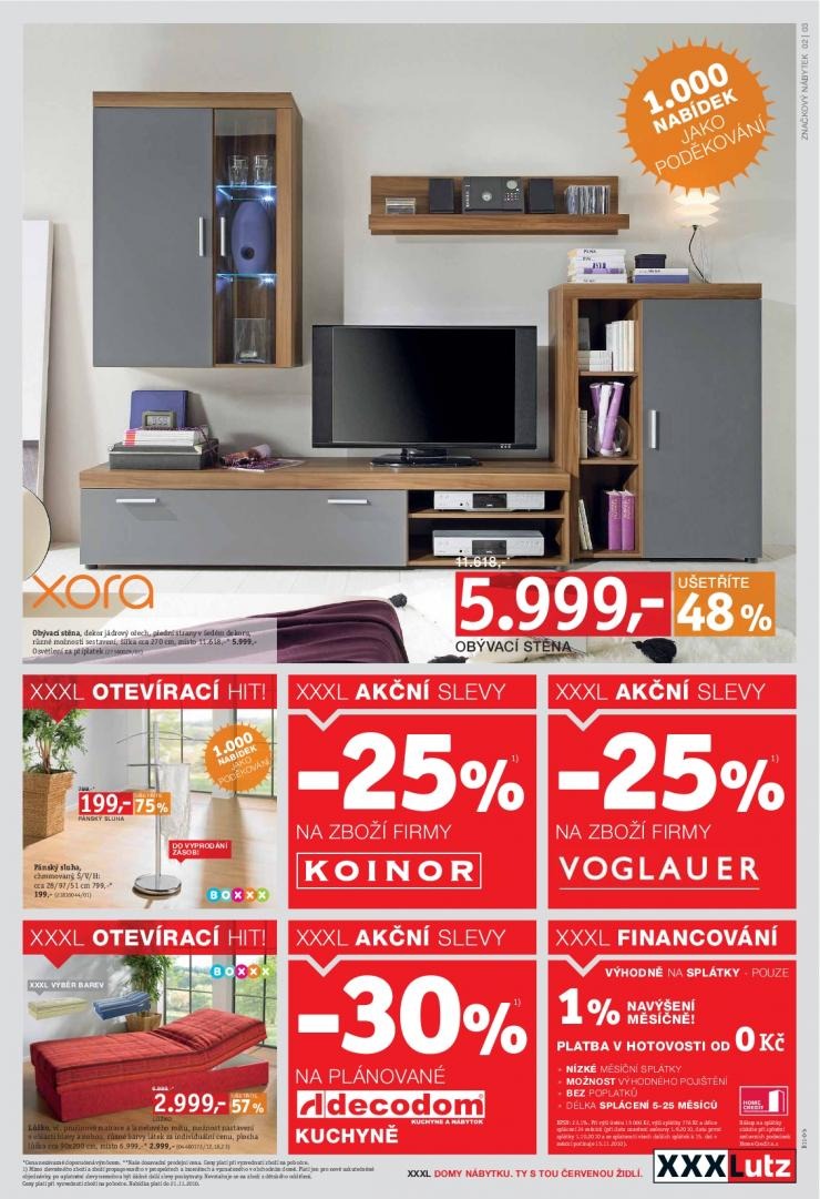 leták XXXLutz leták strana 1 leták XXXLutz leták strana 1