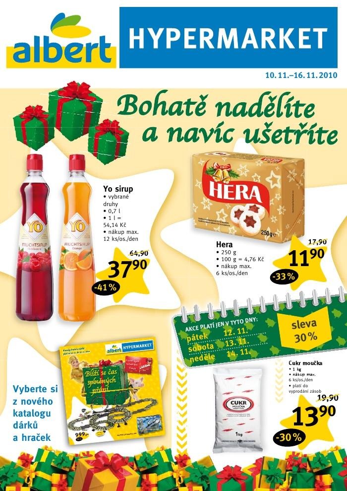 leták Albert Hypermarket leták strana 1 leták Albert Hypermarket leták strana 1
