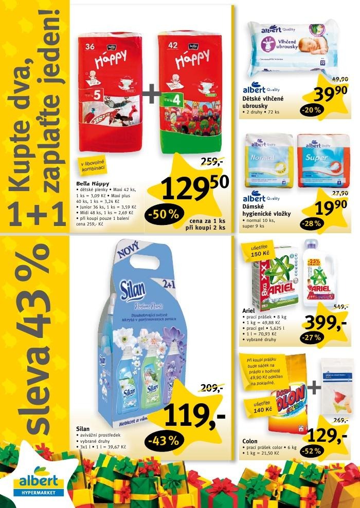 leták Albert Hypermarket leták strana 1 leták Albert Hypermarket leták strana 1