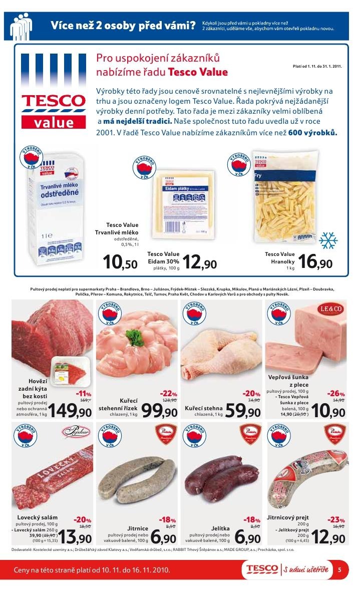 leták Tesco leták strana 1 leták Tesco leták strana 1
