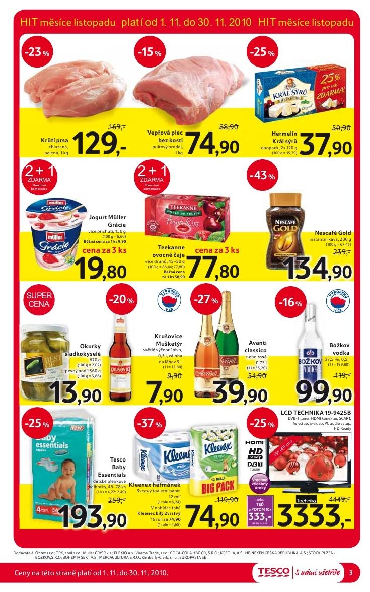 leták Tesco akční leták strana 1 leták Tesco akční leták strana 1