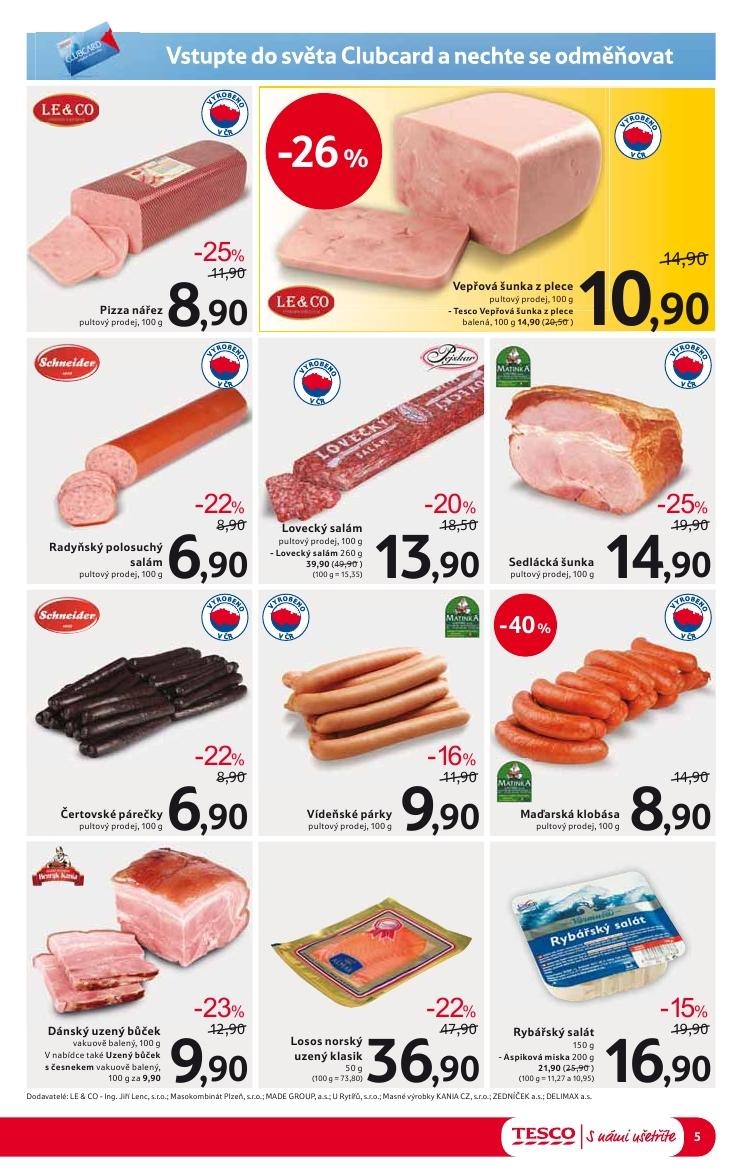 leták Tesco akční leták strana 1 leták Tesco akční leták strana 1