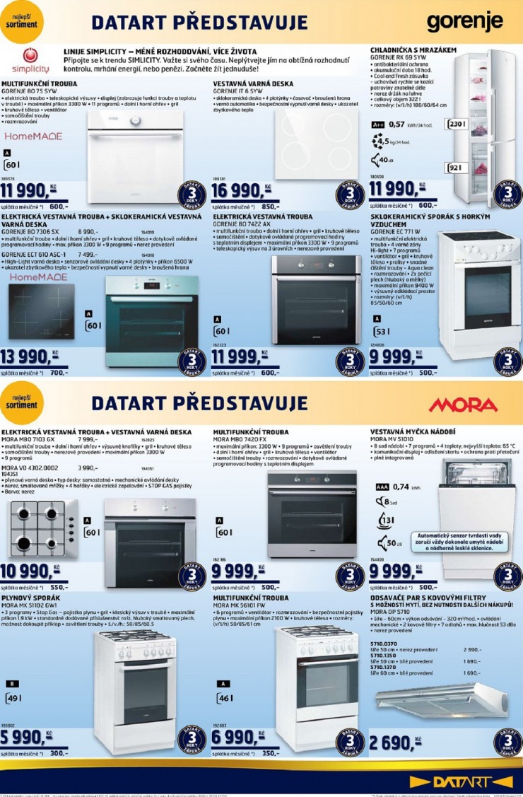 leták Datart strana 1 leták Datart strana 1