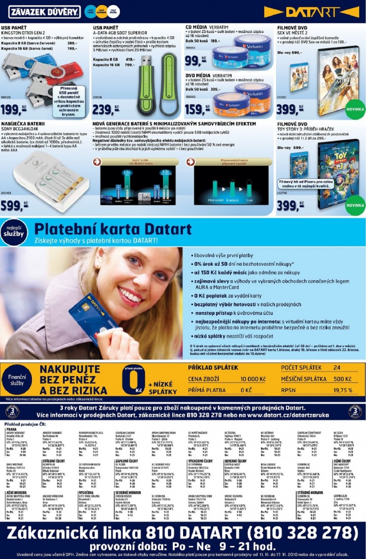 leták Datart strana 1 leták Datart strana 1
