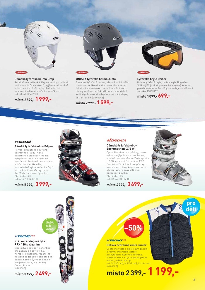 leták Intersport strana 1 leták Intersport strana 1