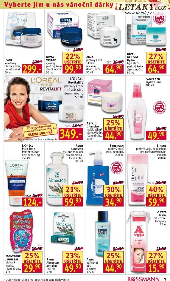leták Rossmann strana 1 leták Rossmann strana 1