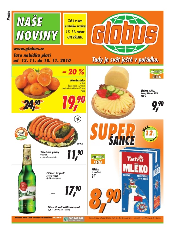 leták Globus akční leták strana 1 leták Globus akční leták strana 1