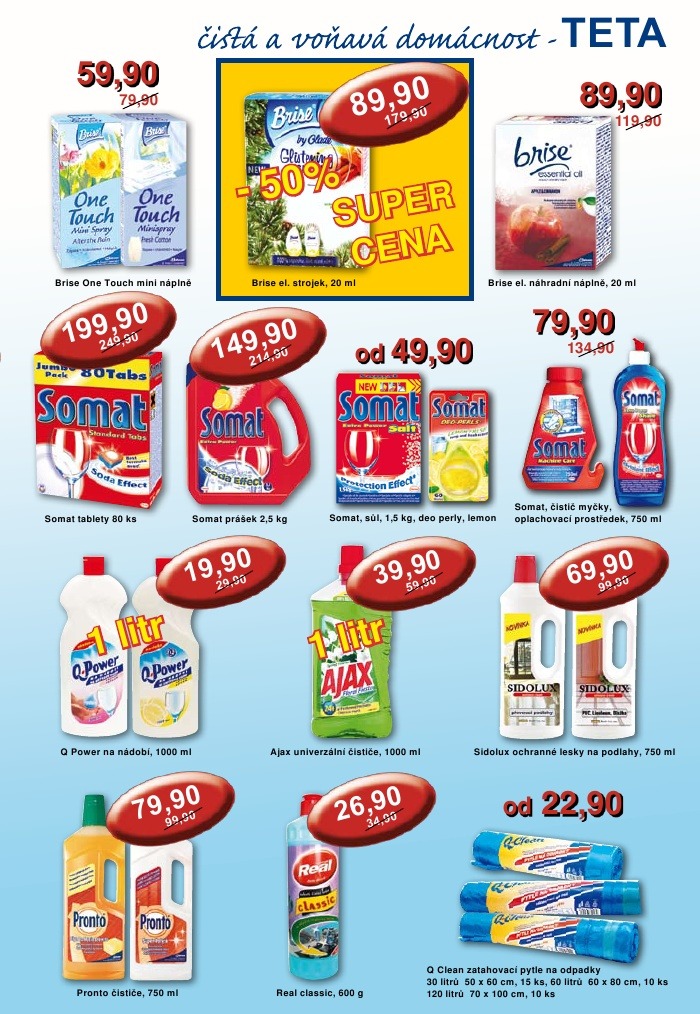 leták TETA drogerie strana 1 leták TETA drogerie strana 1