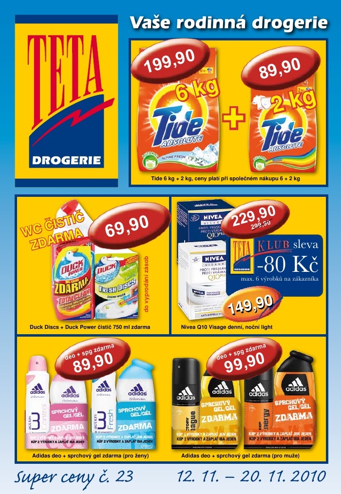 letk TETA drogerie strana 1