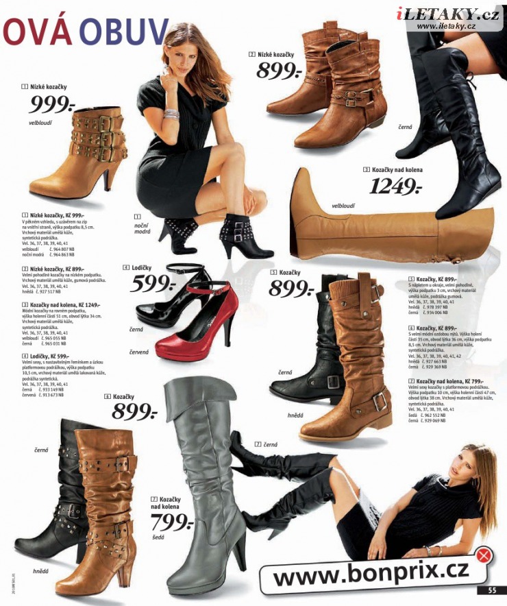 leták Bonprix strana 1 leták Bonprix strana 1