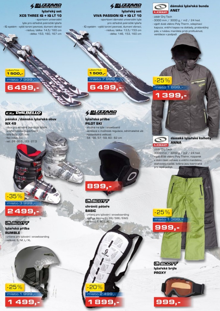 leták Sportisimo strana 1 leták Sportisimo strana 1