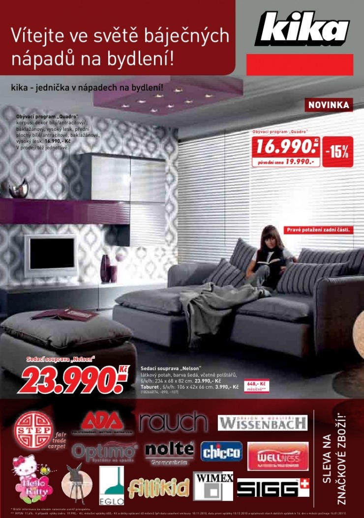leták Kika nábytek leták strana 1 leták Kika nábytek leták strana 1