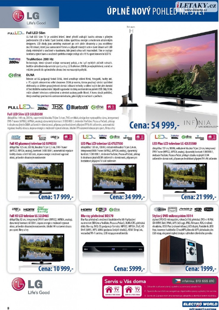 leták Electro World strana 1 leták Electro World strana 1