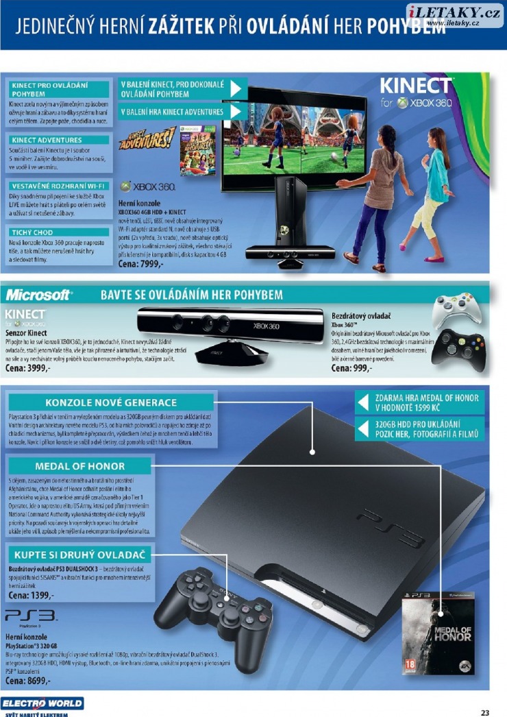 leták Electro World strana 1 leták Electro World strana 1