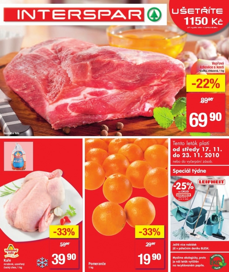 leták Interspar leták strana 1 leták Interspar leták strana 1