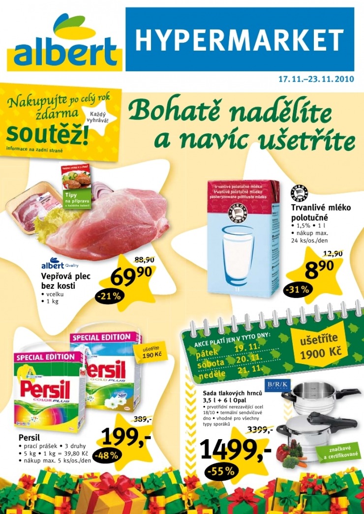 leták Albert Hypermarket akční leták strana 1 leták Albert Hypermarket akční leták strana 1