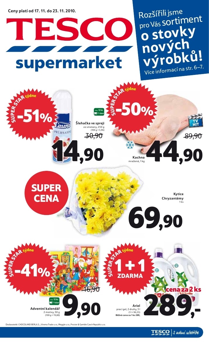 letk Tesco letk strana 1