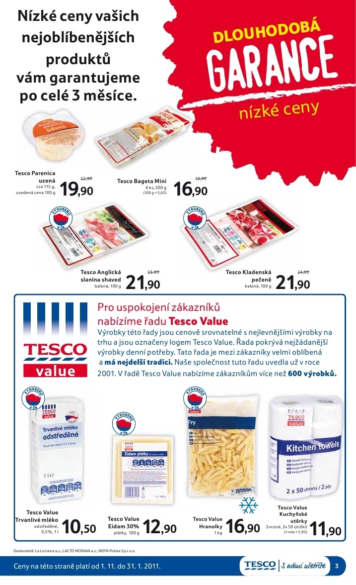 leták Tesco leták strana 1 leták Tesco leták strana 1