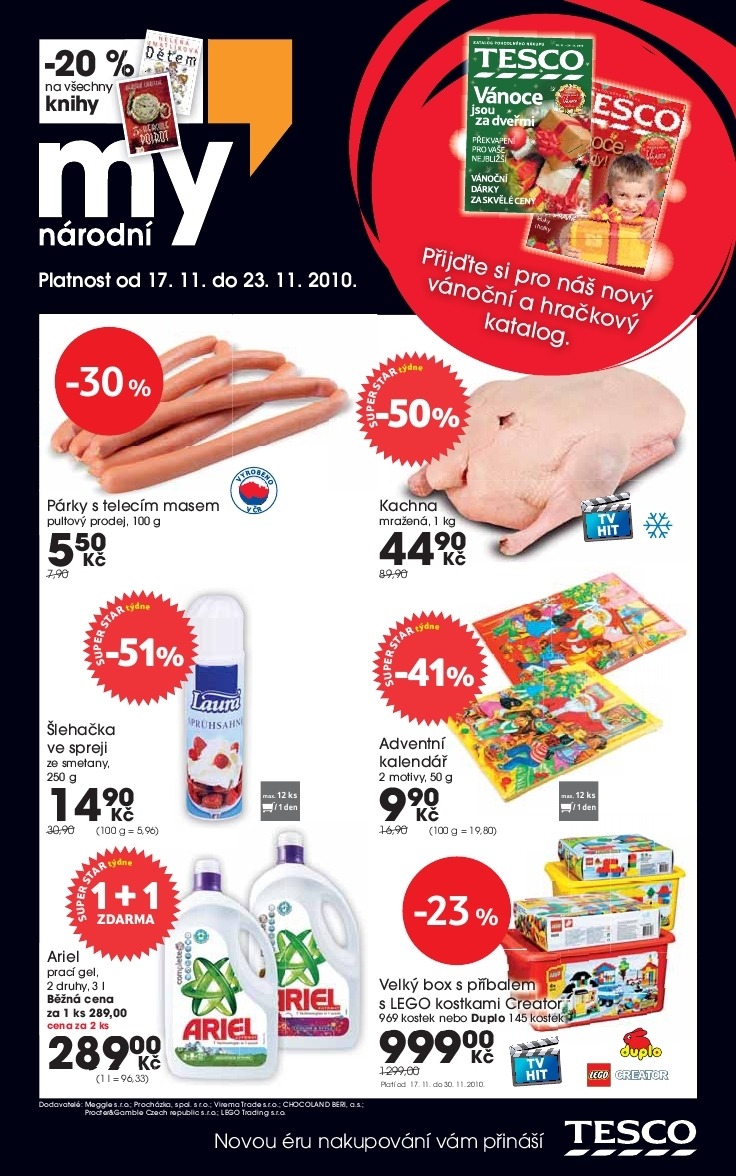 letk Tesco aktuln letk strana 1