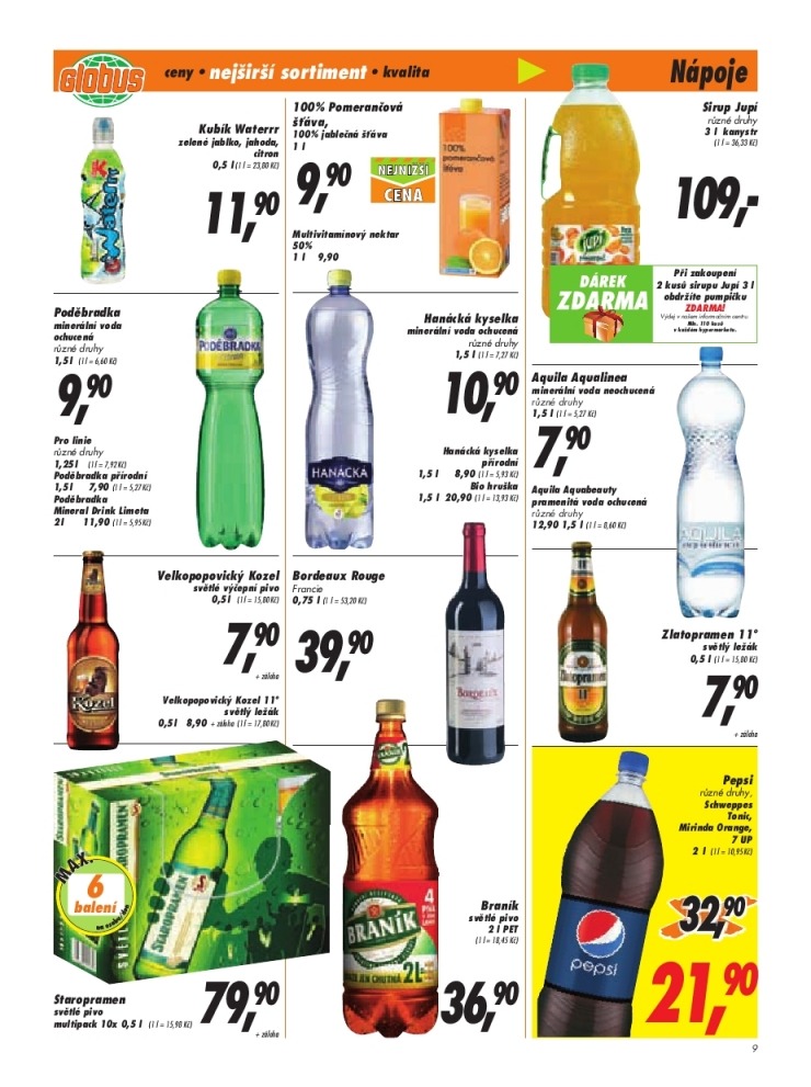 leták Globus leták strana 1 leták Globus leták strana 1